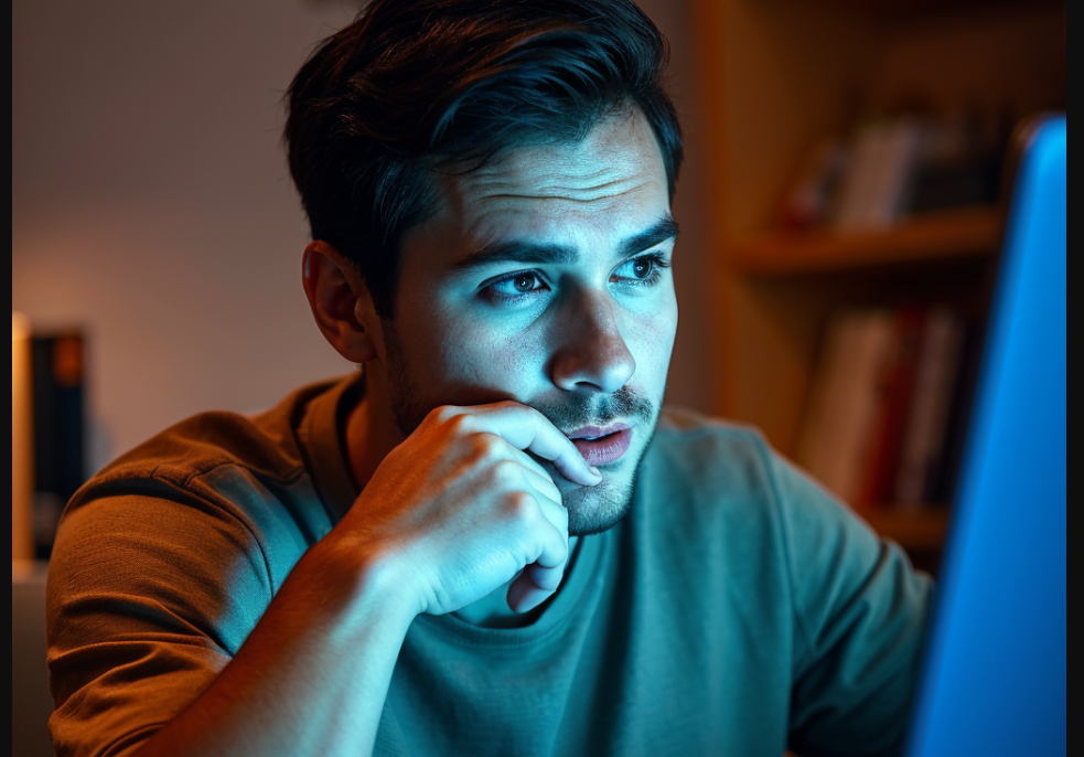 osoba przed laptopem