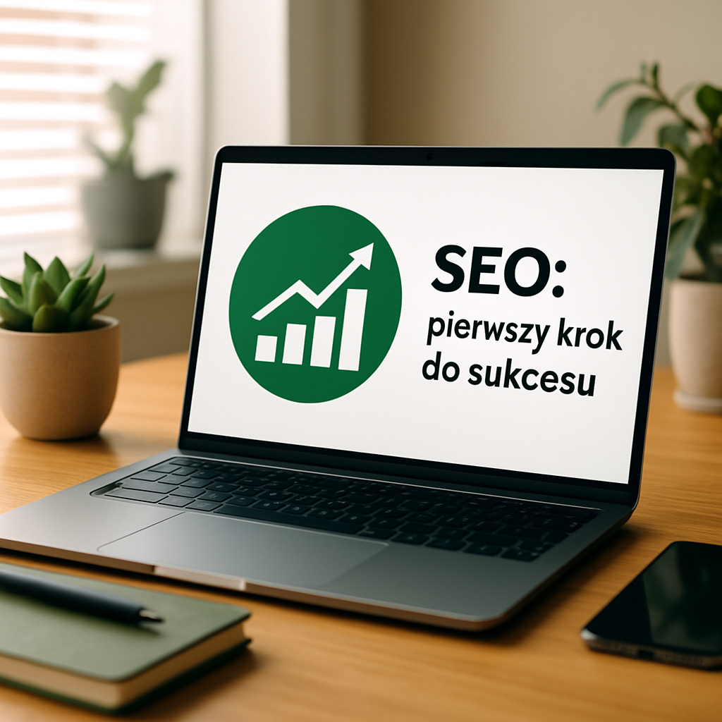 laptopz z napisem seo